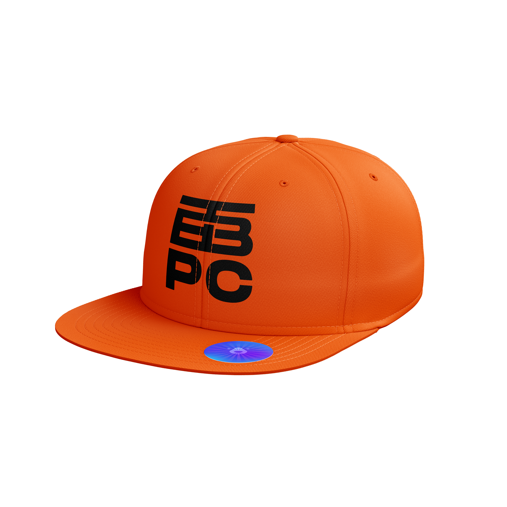 Casquette Private Club en orange